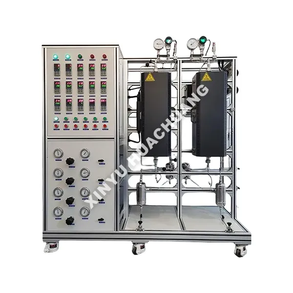 SCR Evaluatie-eenheid met dubbele reactor SCR Evaluatie-eenheid met dubbele reactor