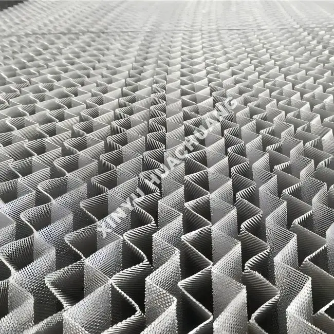 Gestructureerde draadgaasverpakking